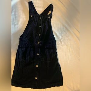 Black Corduroy Jumper size 8